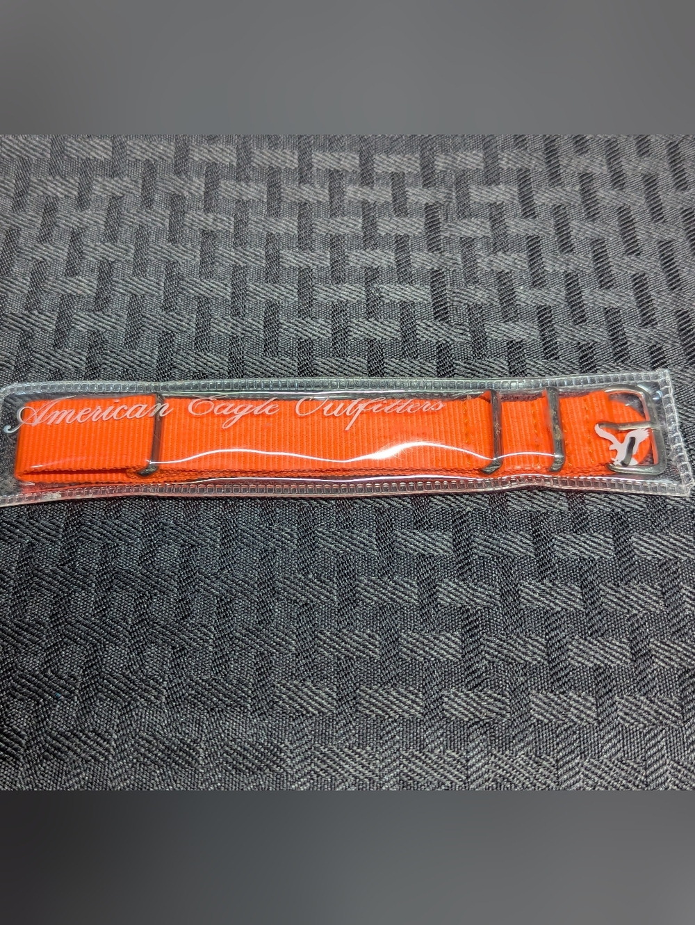Bright Orange American Eagle Outfitters Nylon Watch Band.